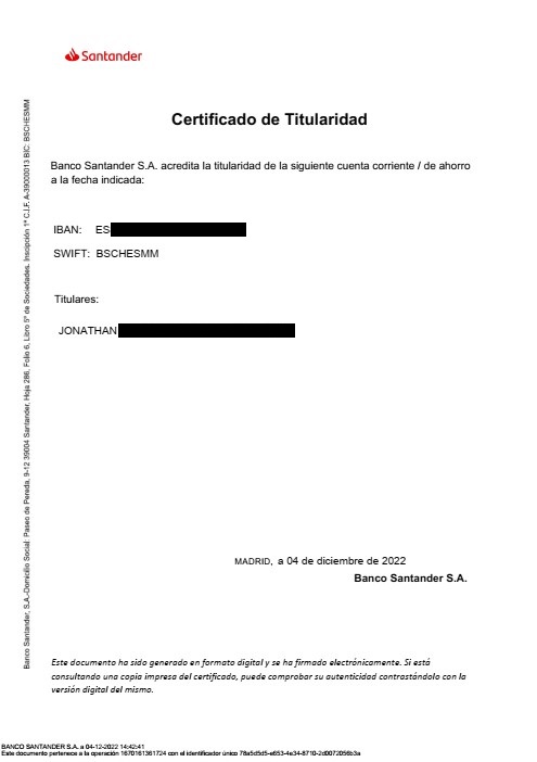 Certificado De Titularidad Qué Es Definición Y Concepto 6293