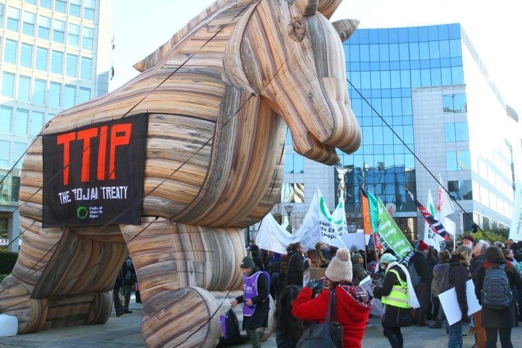 protestas TTIP