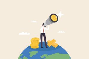 Explore The Future Of The Financial World. Digital Financial System. Defi, The Future Of The Financial World Without Intermediaries.