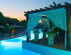 Swimming Pool Of Luxury Hotel