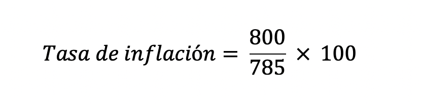 Cálculo Tasa De Inflación 1