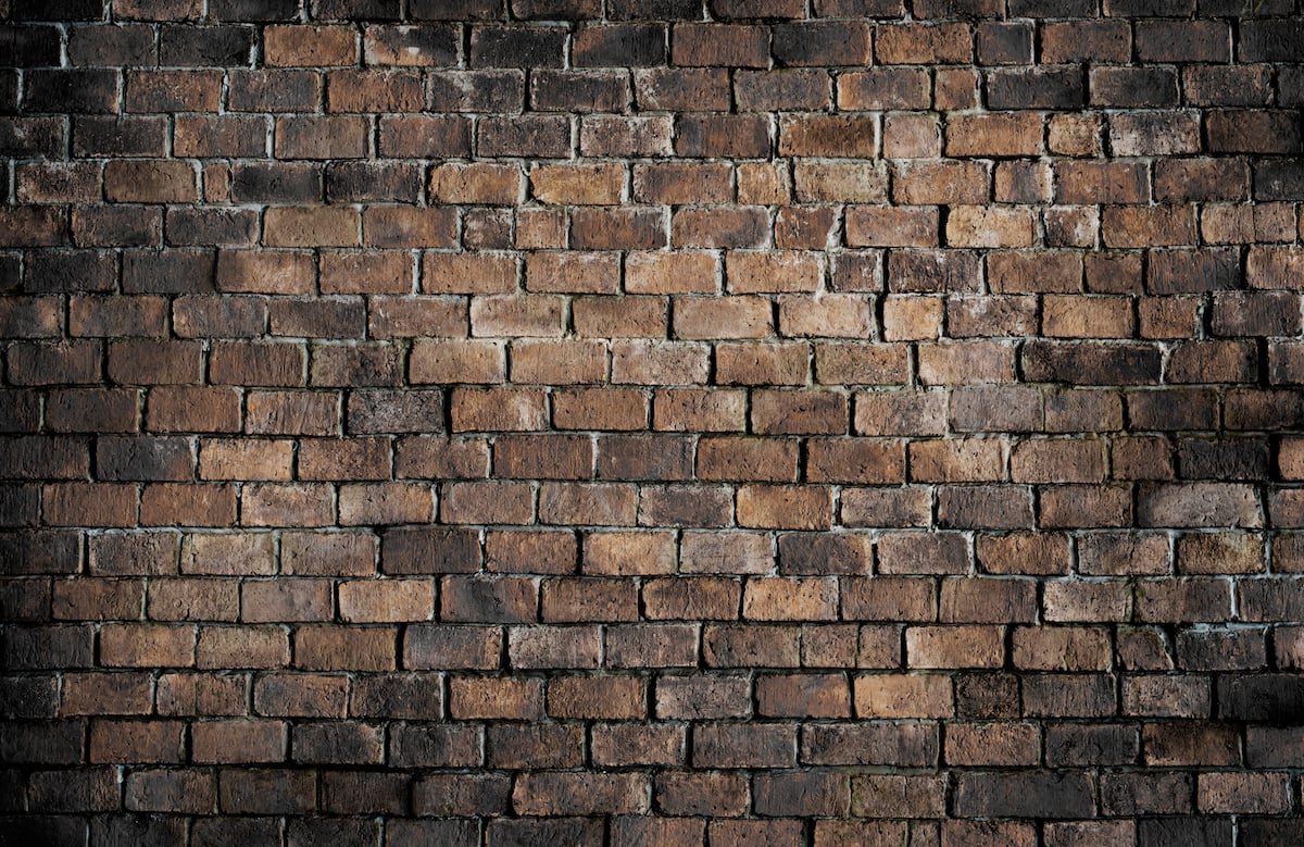 Old Textured Brick Wall Background