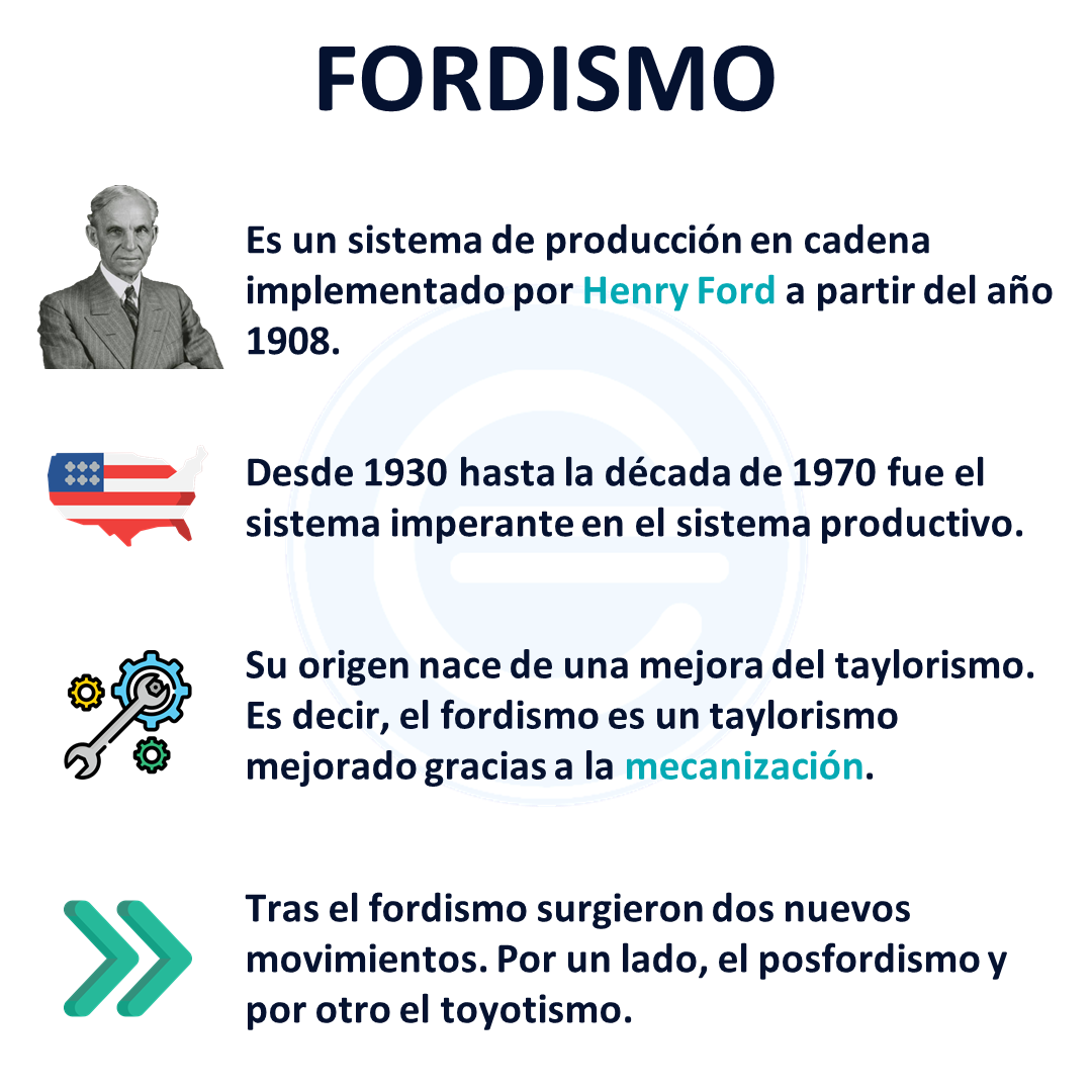 Fordismo - Qué es, definición y concepto | 2023 | Economipedia