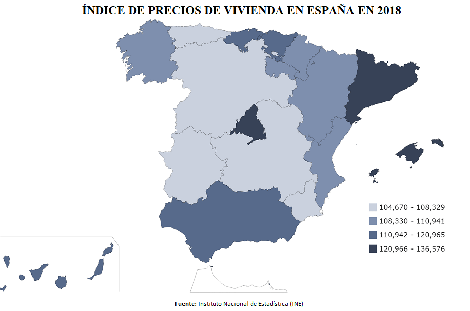 Indice Vivienda En España