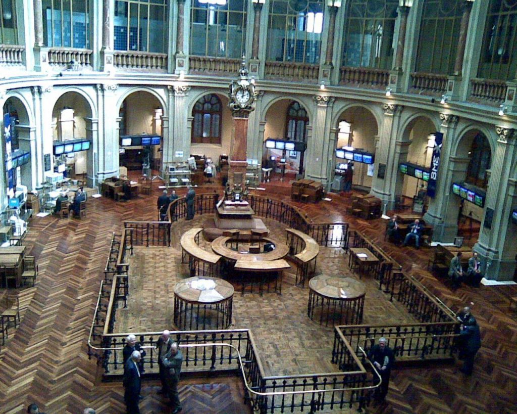 Interior Bolsa De Madrid