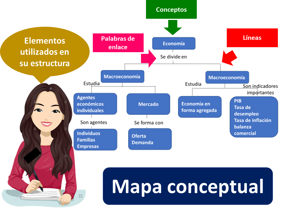 Mapa conceptual - Qué es, definición y concepto | 2023 | Economipedia