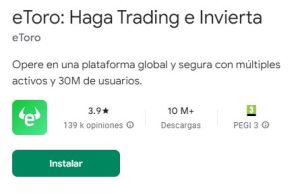 Opiniones Etoro En Google Play Store 1