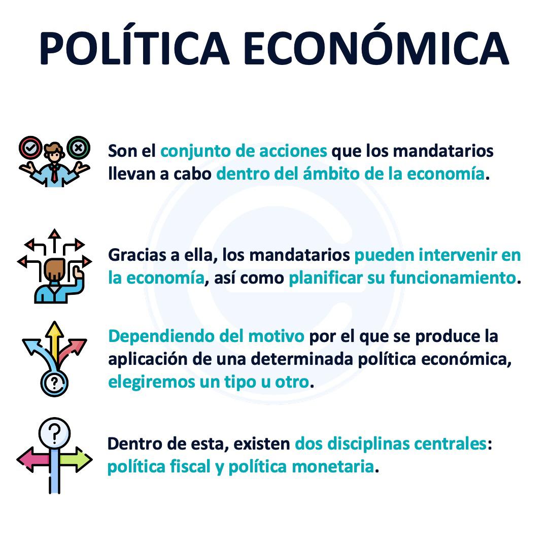 Política económica - Qué es, definición y concepto | 2023 | Economipedia