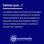 ¿Cómo surgió la palabra salario? - Economipedia
