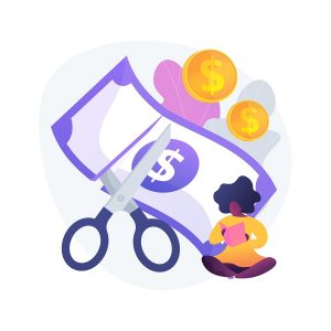 Cut Price Vector Concept Metaphor