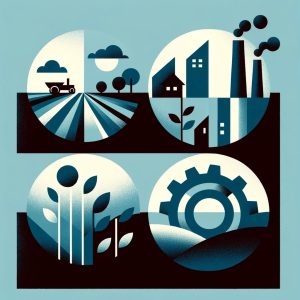 Sector Primario, Secundario Y Terciario