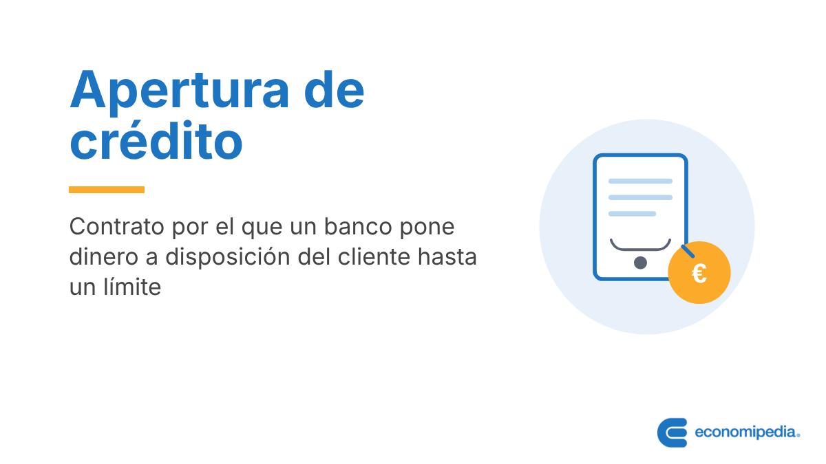 Esquema: Apertura de crédito