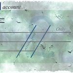 cheque cruzado
