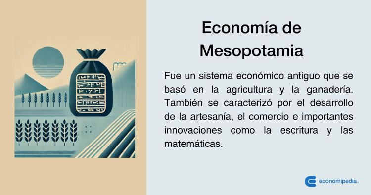 Economía De Mesopotamia Qué Es