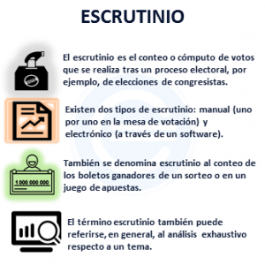 Escrutinio