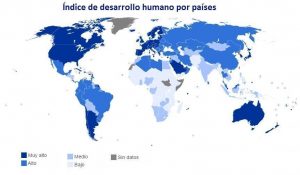 Indice Desarrollo Humano En El Mundo Por Países