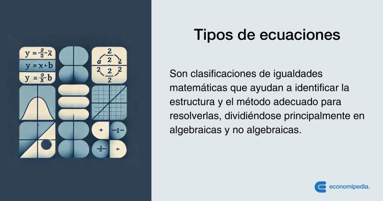 Tipos De Ecuaciones Qué Es