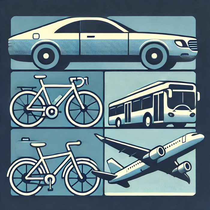 Tipos de transporte: clasificación y ejemplos